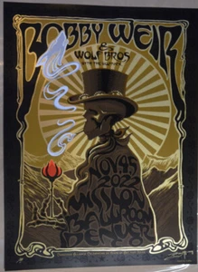 BOBBY WEIR - WOLF BROS - 2022 - MISSION DENVER - RICHARD BIFFLE - A/P - Picture 1 of 7