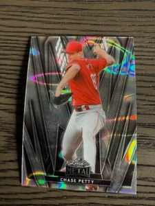 2024 Leaf Metal #10 Chase Petty Silver Lava 3/20 REDS - Picture 1 of 2
