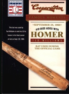 2012 Panini Cooperstown Famous Moments #14 Ted Williams - NM-MT