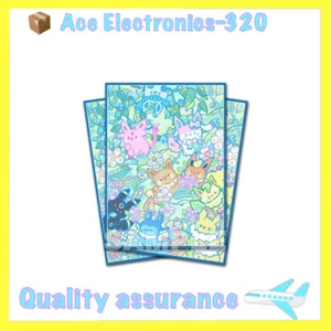 60PCS Trading Card Pokémon TCG Eevee Card Sleeves 67X92mm Standard Size - Picture 1 of 3