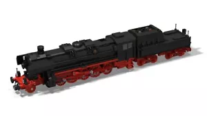PDF-Anleitung Dampflok Kriegslok DR BR 52 MOC Unikat zum Bau aus LEGO©-Steinen - Bild 1 von 4