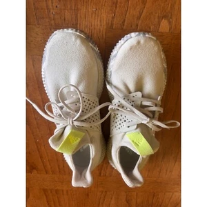 Adidas Sneakers Atletiche Running Allenamento Scarpe Leggere Beige Taglia 7,5 - Foto 1 di 7