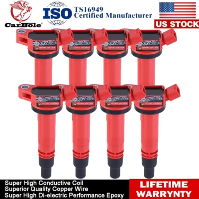 8X Bobina de encendido para 673-1309 Toyota Lexus IS350 GS350 IS250 RX350 Toyota UF507 Foto 1 de 4