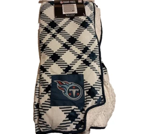 NFL Tennessee Titans Super Soft Sherpa Überwurf 60x70 100% Polyester - Bild 1 von 3