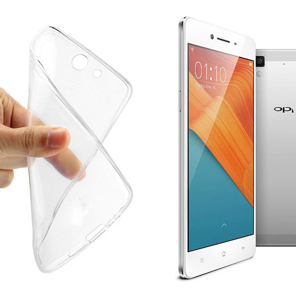 Oppo R7 Custodia Trasparente In Silicone Custodia Per Telefono - Immagine 1 di 2