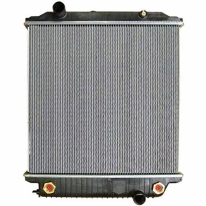 Plastic Aluminum Radiator W/ Oil Cooler 24.875 X 25.125 X 2.062 Inch - Picture 1 of 1