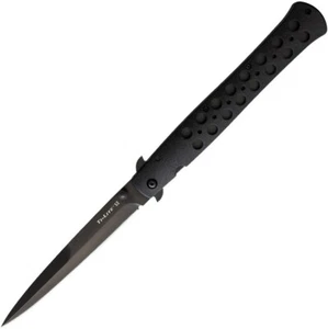 Cold Steel Knife TI-LITE Black Zytel Handle Black 6" AUS8A Blade 26SXP-BKBK - Picture 1 of 2