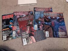 RESIDENT EVIL Official Comic Book Magazine Issue 1-5  1998-1999 Wildstorm