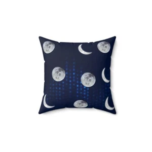 Spun Polyester Square Pillow - Picture 1 of 4