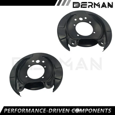 2Pcs Rear Brake Backing Plates Brand New For 2005 - 2020 Nissan Frontier Xterra Foto 1 de 4