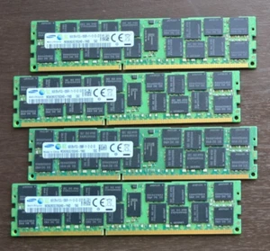 Samsung 64GB (4x16GB) PC3-12800R 1600MHz DDR3 ECC Registered Server Memory - Picture 1 of 1