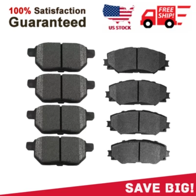 Front and Rear Brake Pads for Pontiac Vibe Scion XB Toyota Corolla Matrix - Image 1 of 4