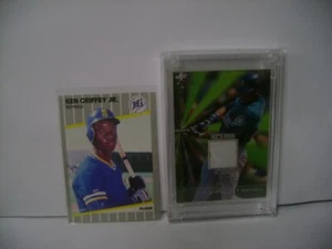 LOTTO KEN GRIFFEY JR 1989 FLEER #548 ROOKIE 2024 JERSEY FUSION 1995 FLAIR - Foto 1 di 2