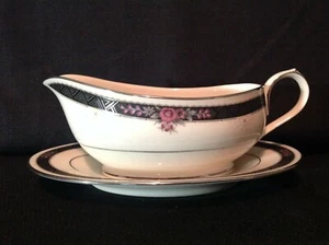 NORITAKE Etienne Sauciere Unterteller 7260 Platinum Ivory - Bild 1 von 3