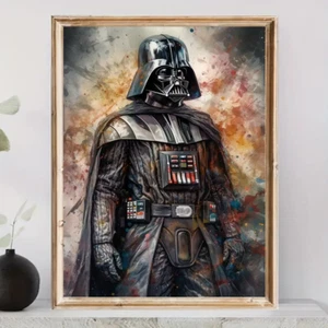 Star Wars Darth Vader Anakin Skywalker Canvas Poster No Frame - 11.8x15.7in New - Picture 1 of 5