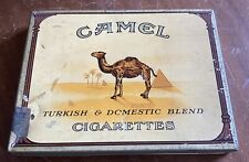 Vintage Metal Camel Turkish Domestic Blend Cigarettes 50 Case Box