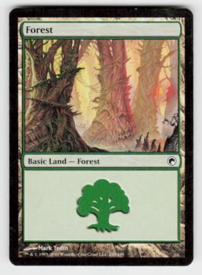 Scars of Mirrodin #249 Forest (249) - Image 1 of 2
