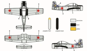 1/144 Cold War Recon : NAA RT-28B Trojan [JASDF] : Miniwing - Bild 1 von 4