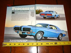 1970 MERCURY COUGAR ELIMINATOR ORIGINAL 2018 ARTICLE - Picture 1 of 2