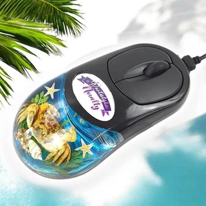 Aqua mouse for Computer - USB, Y2K, Frutiger Aero, Cute Computer RBG Gaming Led - Picture 1 of 2