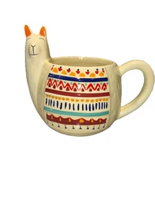 Llama Alpaca Coffee Tea Mug / Cup by Modern Gourmet Foods. Colorful 16 Oz - Picture 1 of 3