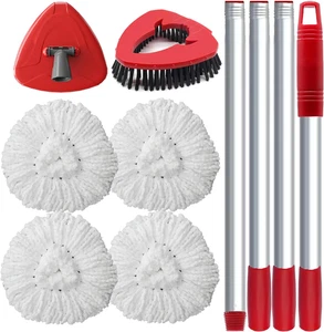 Testina Spin Mop Sostituibile Compatibile con O Cedar Easywring 1 Serbatoio, Aggiornato Scrub B - Foto 1 di 5