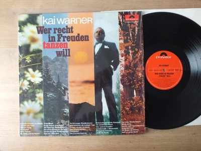 KAI WARNER   Wer recht in Freuden tanzen will  GERMANY   LP  Vinyl  mint- - Bild 1 von 2