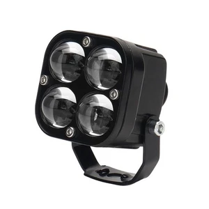 Waterproof 18W LED Headlight for Motorcycle with Dual Yellow and White Lights - Picture 1 of 12