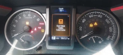 Tacoma OE 2016-2017 velocímetro calibre grupo 186 k millas Toyota Foto 1 de 4