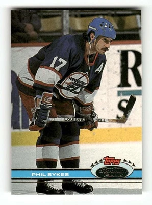 1991-92 Stadium Club Hockey 271 Phil Sykes BXCP14 - Image 1 of 2