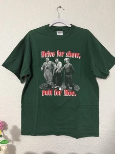 90s Vintage Three Stooges Drive For Show Putt For Moe Golf M T-Shirt Size Large - Bild 1 von 7