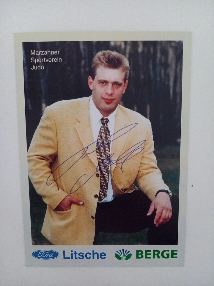 Frank Möller - Judo - original Autogramm - ca. 15x10cm - Autogrammkarte - Bild 1 von 1