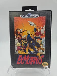 Ex-Mutants Sega Genesis Spiel CIB komplett mit Handbuch & Hülle, getestet & funktionsfähig - Bild 1 von 8