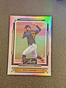 Panini Three and Two 2025 - Paul Skenes 26/49 Pittsburgh Pirates - Imagen 1 de 2
