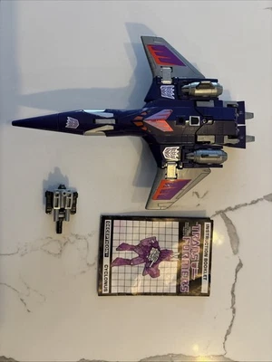 Cyclonus Transformers G1 Decepticon-Targetmaster 1987 Hasbro - Image 1 of 4