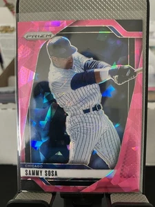 2025 Prizm Baseball Sammy Sosa Pink Cracked Ice Prizm - Afbeelding 1 van 2