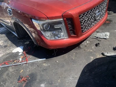 17-24 20 21 22 2018 19 Nissan Titan XD panel capó sin red genuino de fábrica OEM rojo Foto 1 de 4