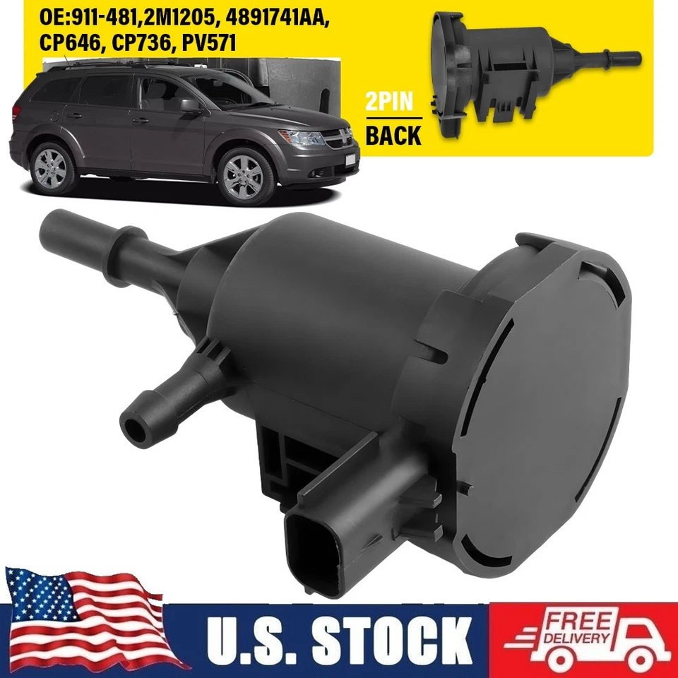 Válvula de purga de bote de vapor 911-481 4891741AA para Jeep Compass Patriot 2008-2017 Foto 1 de 4