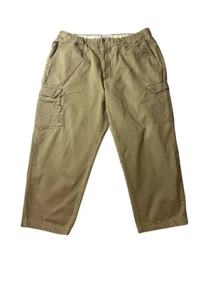 Men's 2XB Columbia Pants Cargo Utility Hiking Outdoor Canvas Cotton Brown AX8076 - Image 1 of 4