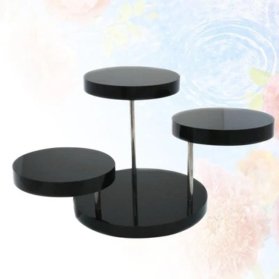 Acrylic Display Stand Circular Rotating Display Stand with - Image 1 of 4