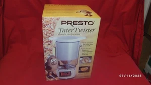 NUOVO PRESTO TATER TWISTER 02933 PATATINE FRITTE ELETTRICHE RICCE SPIRALE SCATOLA SIGILLATA - Foto 1 di 6