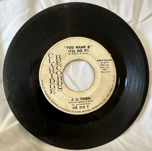 J.J. Tobin – Dancing To The Beat Of My Heart / You Name It (I'll Do It) 1966 - Picture 1 of 3