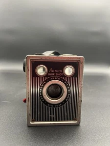 Vintage Ansco Shur Shot Box Camera Binghamton New York 120 Film 1950's - Picture 1 of 5