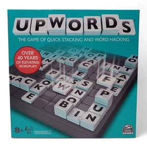 Upwords Stackable Word Game 2023 Edition – Letter Tiles & Racks [DAMAGED BOX] - Picture 1 of 10