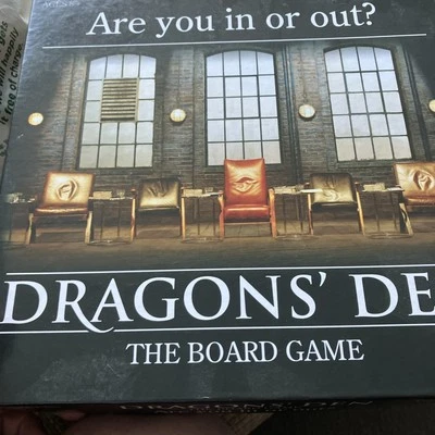 BBC Dragon's Den Board Game - In or Out? Family New Sealed Age 8+ 2-6 Players - Image 1 of 4