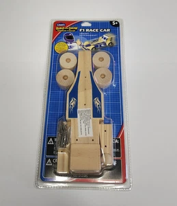 Lowe's Build And Grow F1 Formula One Race Car Kit - Wood - Ages 5+ - New Sealed - Picture 1 of 4
