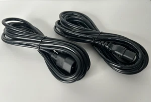 Rallonge de prise secteur, EU, 3m, noir - Photo 1/2