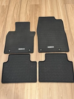 2024-2025 MAZDA CX-30 ALL-WEATHER FLOOR MAT SET RUBBER OEM - Image 1 of 4