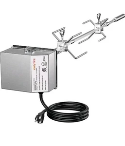 ANGEBOT! Edelstahl Drehspieß Set passend für Weber 7659 Spirit&Spirit II 200/3 - Bild 1 von 10