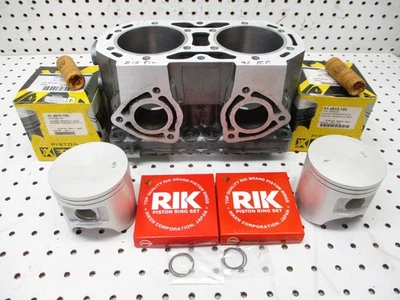 Kawasaki 750 Jet ski Cylinder Fresh Bore New WSM Piston Kits SXI STX ZXI XI SS - Image 1 of 4